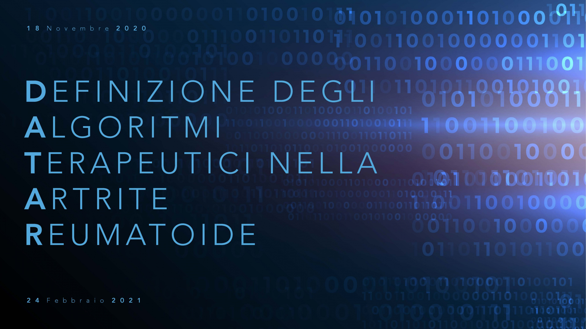 PRESENTAZIONE DEI PERCORSI TERAPEUTICI CONDIVISI (AR)